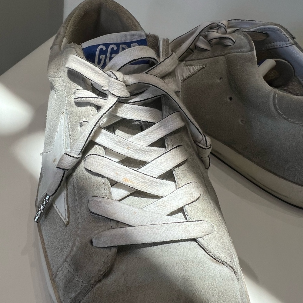 Golden Goose Superstar Sneakers, Ice Suede, Size 37 - Picture 7 of 7